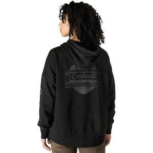 Carhartt Women's Oversized-Fit Midweight Heart Graphic Work Hoodie
