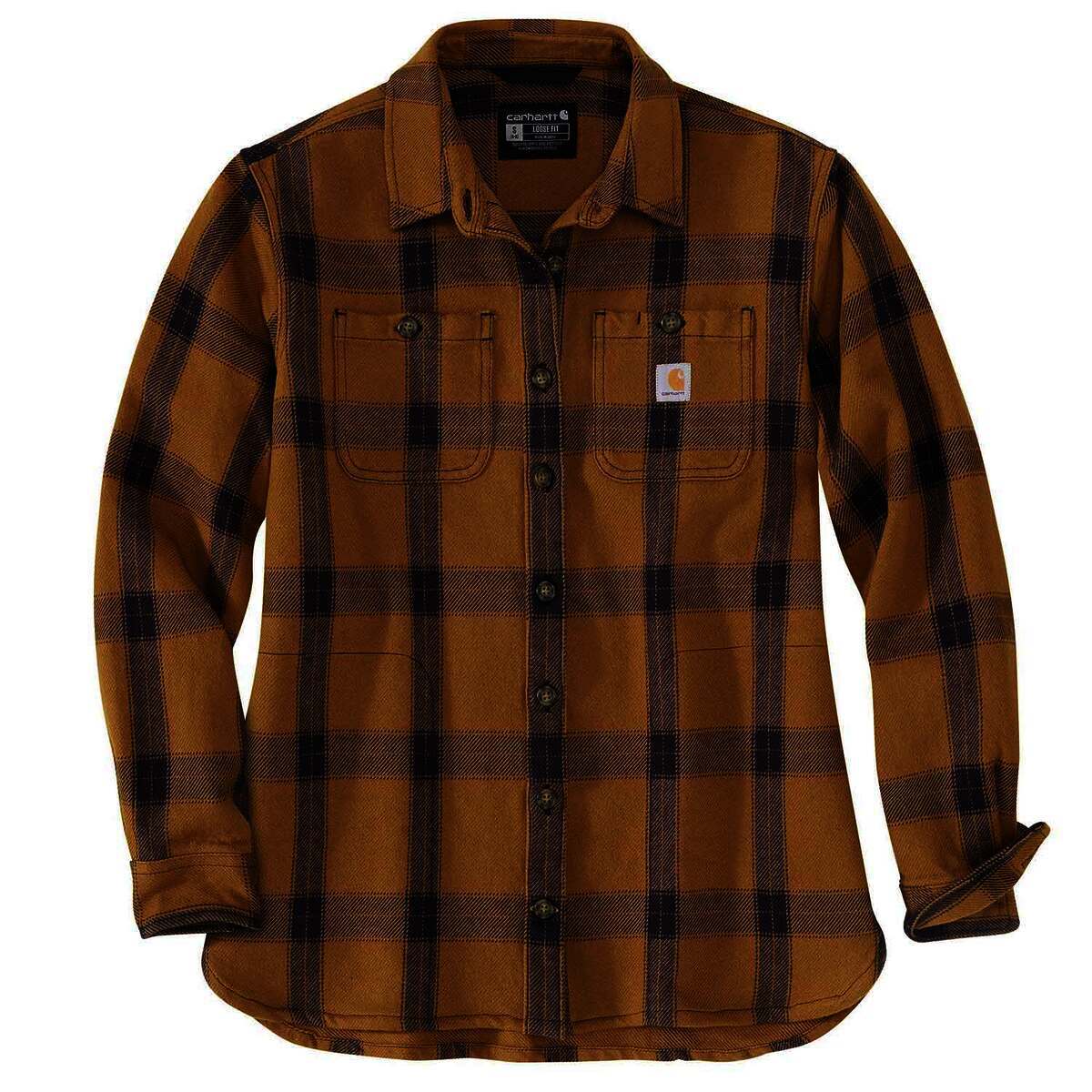 Carhartt Women's Plaid Twill Long Sleeve Work Shirt Carhartt Women's Plaid Twill Long Sleeve Work Shirt