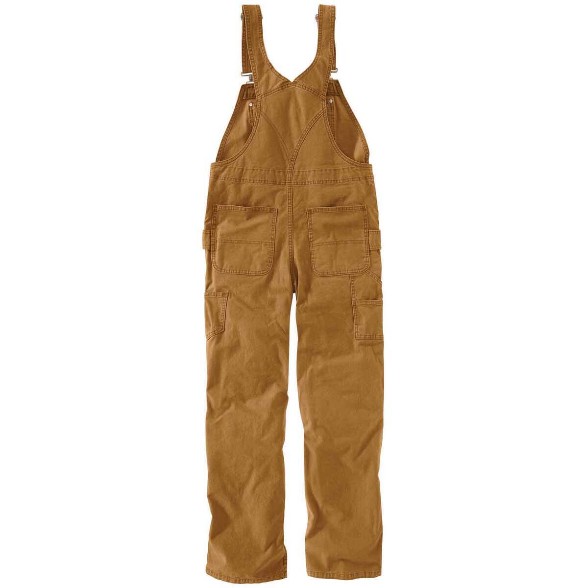 Carhartt Women's Rugged Flex Loose Fit Bib Overalls - Carhartt Brown - XL - Carhartt Brown XL Carhartt Women's Rugged Flex Loose Fit Bib Overalls - Carhartt Brown - XL - Carhartt Brown XL