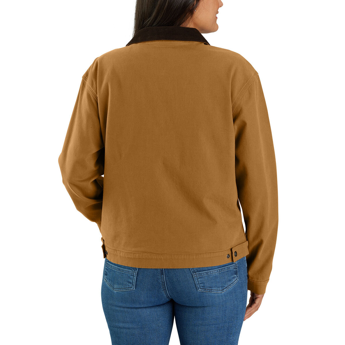 Carhartt Women's Rugged Flex Loose Fit Canvas Detroit Work Jacket ...