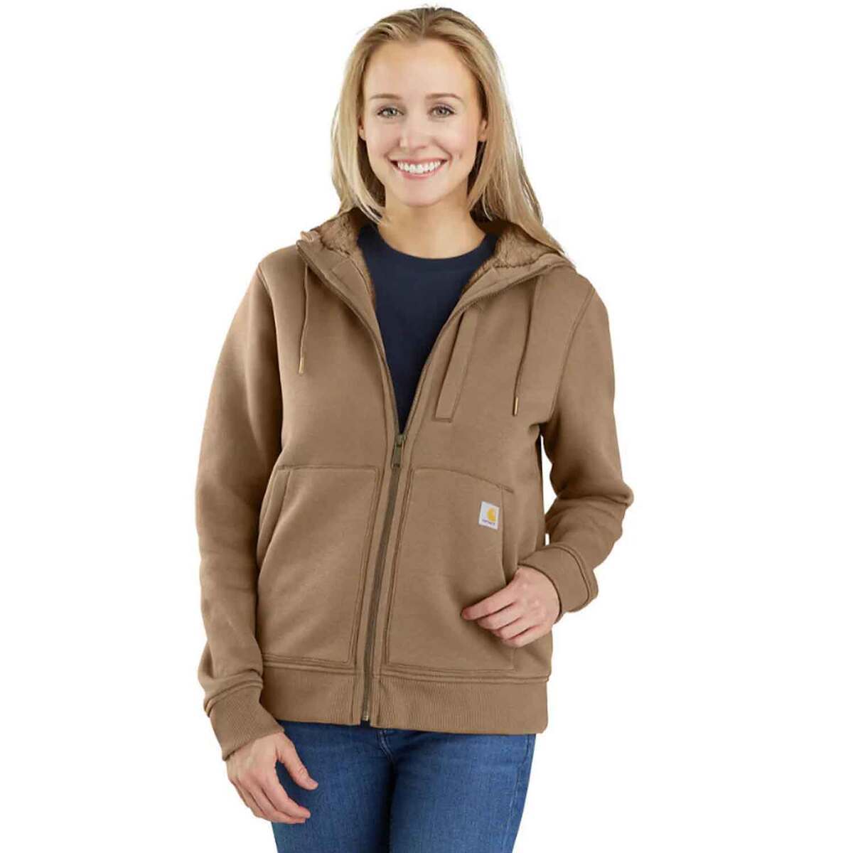 Carhartt Women's Sherpa Full Zip Casual Jacket Carhartt Women's Sherpa Full Zip Casual Jacket