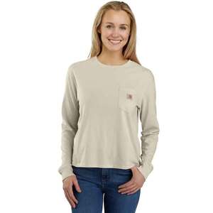Carhartt Women's Tencel Fiber Loose Fit Long Sleeve Work Shirt
