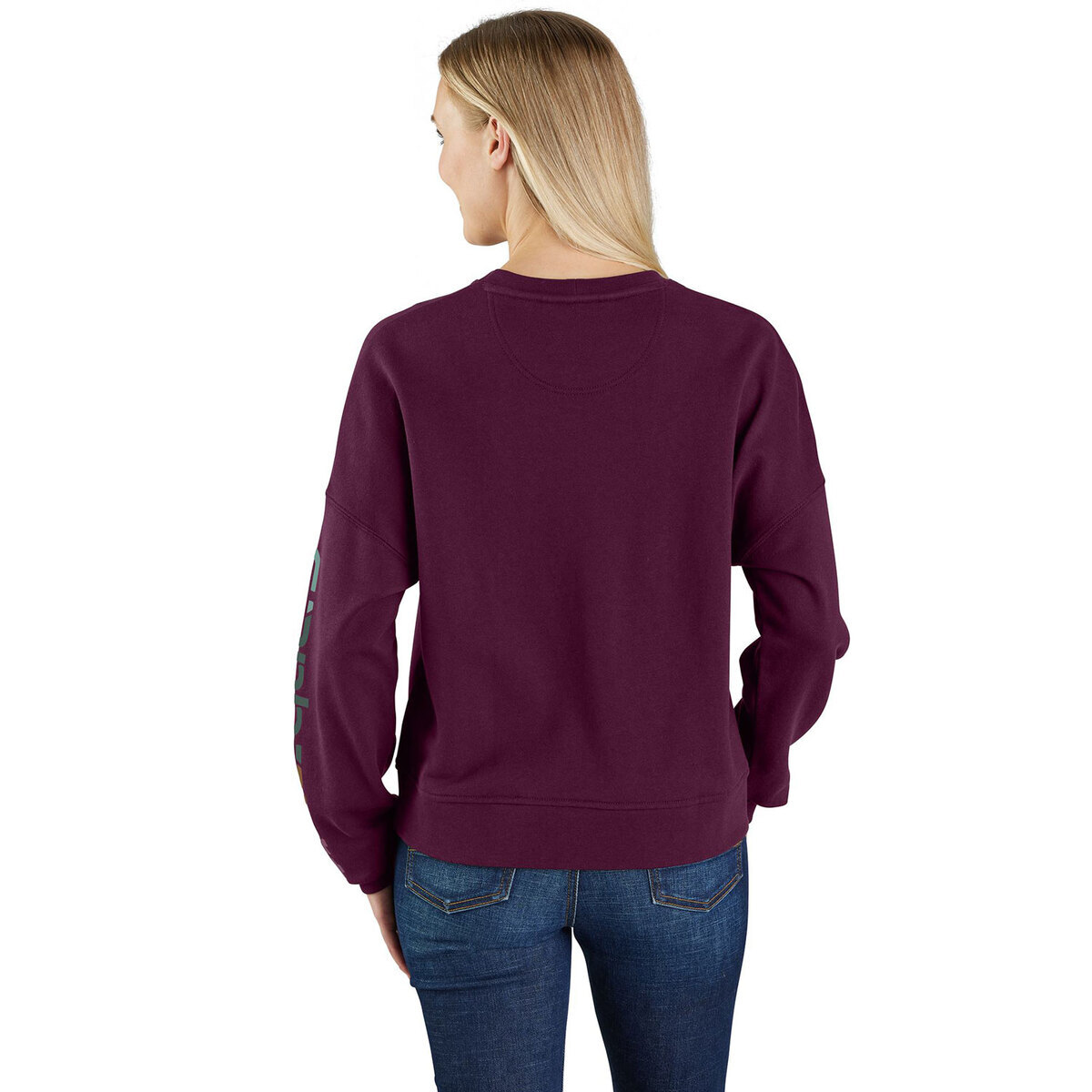 Carhartt Women's Tencel Fiber Series Loose Fit Graphic Work Sweatshirt Carhartt Women's Tencel Fiber Series Loose Fit Graphic Work Sweatshirt
