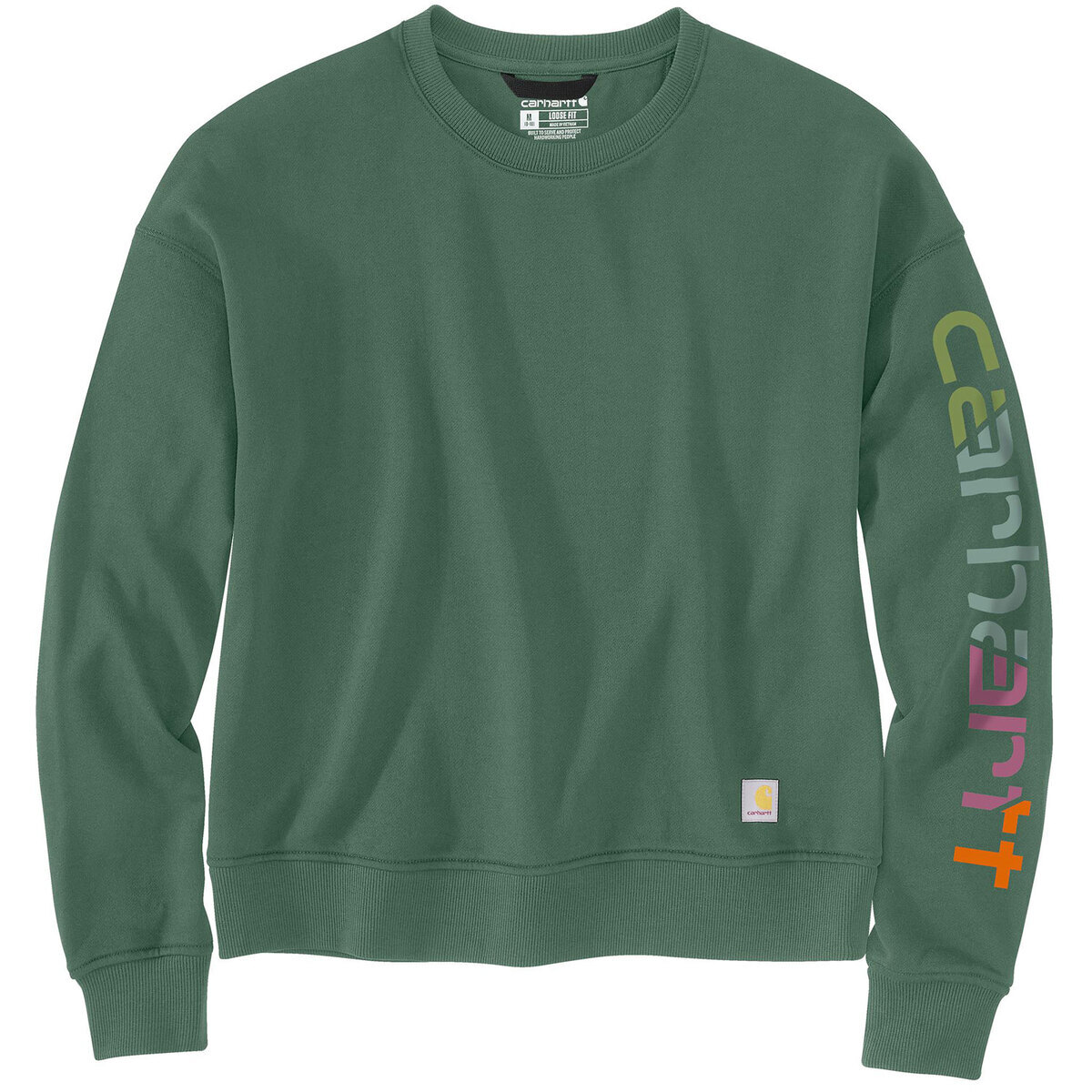 Carhartt Women's Tencel Fiber Series Loose Fit Graphic Work Sweatshirt Carhartt Women's Tencel Fiber Series Loose Fit Graphic Work Sweatshirt