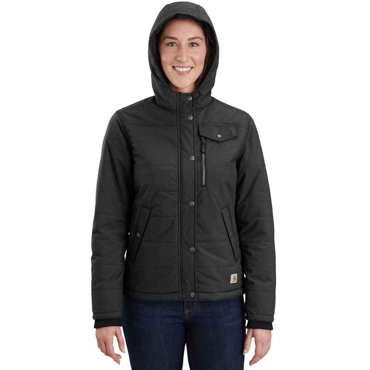 Carhartt Women's Utility Work Jacket - Black - S - Black S Carhartt Women's Utility Work Jacket - Black - S - Black S