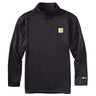 Carhartt Youth Force 1/4 Zip Sweatshirt - Black 5