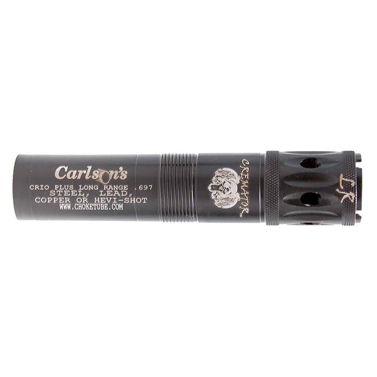 Carlsons Cremator Ported 12ga Benelli Crio/Crio Plus LR Choke Tube - Black Carlsons Cremator Ported 12ga Benelli Crio/Crio Plus LR Choke Tube - Black