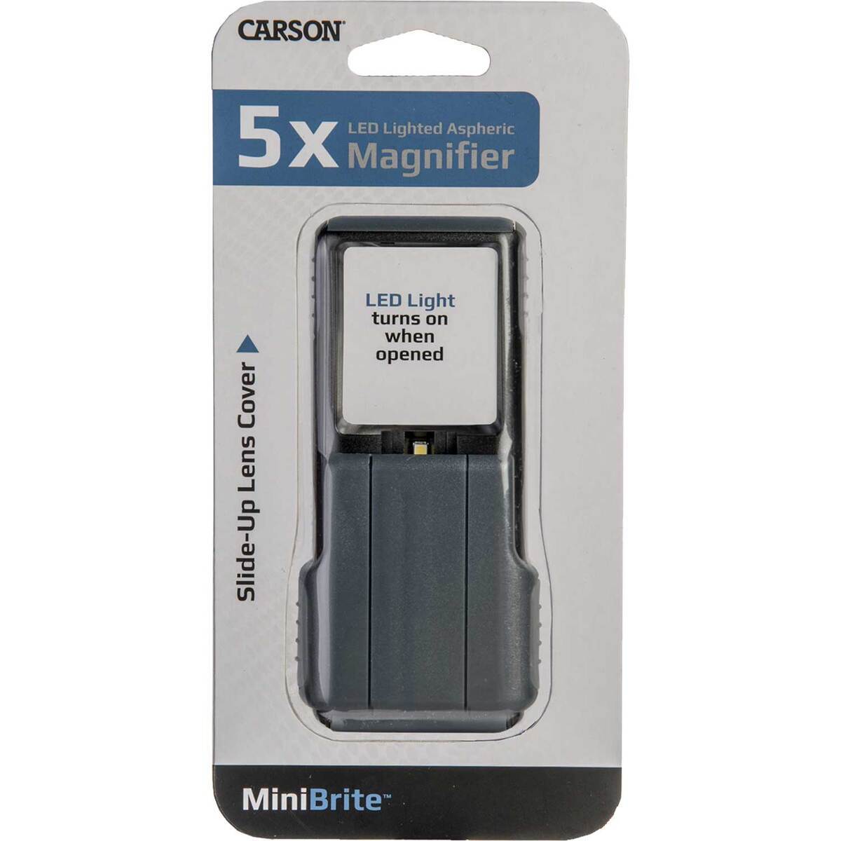 Carson Optical MiniBrite Pocket Magnifier Fly Tying Tool - Black 5x Magnification Carson Optical MiniBrite Pocket Magnifier Fly Tying Tool - Black 5x Magnification
