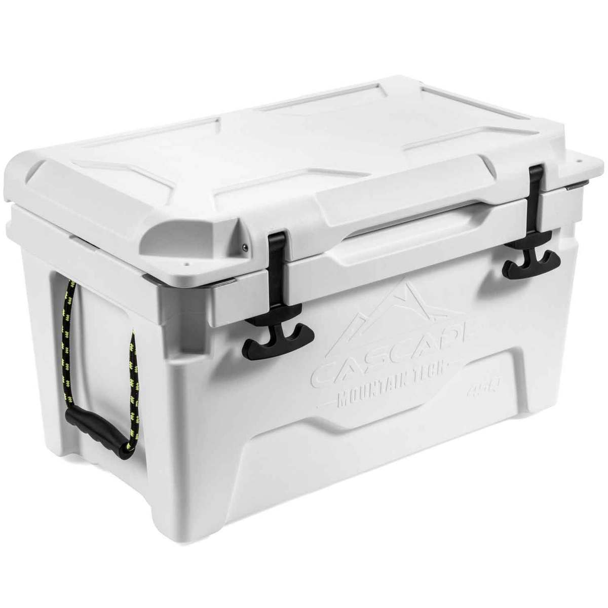 Cascade Mountain 45 Quart Rotomolded Super Cooler - White - White Cascade Mountain 45 Quart Rotomolded Super Cooler - White - White