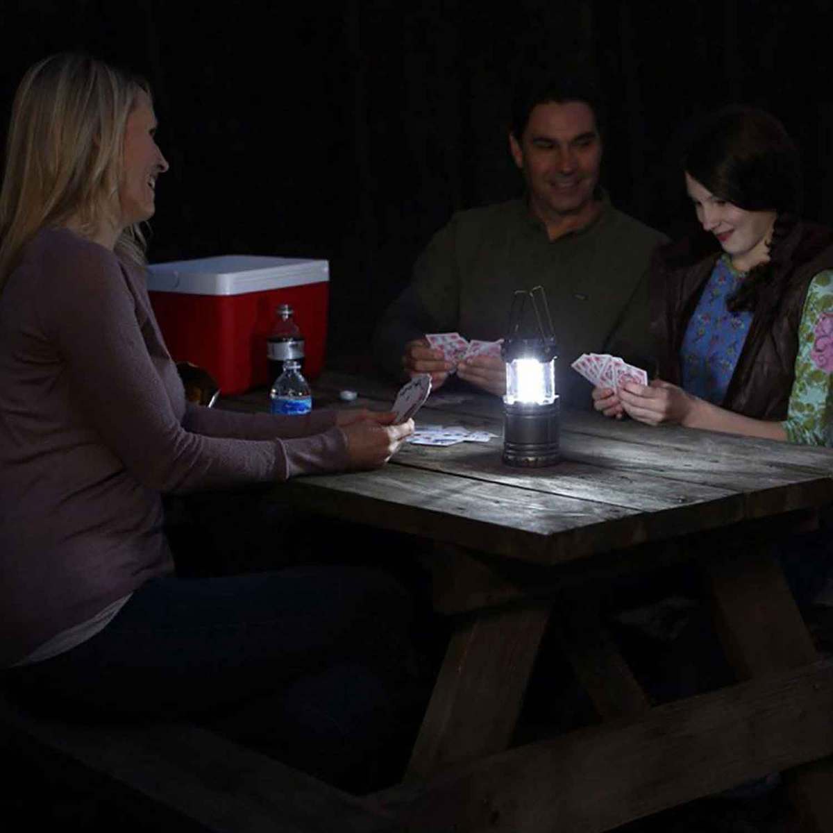 Cascade Mountain Pop-Up LED Lantern - Black - Black Cascade Mountain Pop-Up LED Lantern - Black - Black