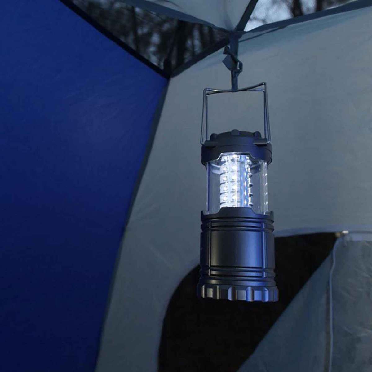 Cascade Mountain Pop-Up LED Lantern - Black - Black Cascade Mountain Pop-Up LED Lantern - Black - Black