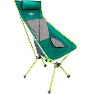 Cascade Mountain UltraLight Packable High-Back Camp Chair - Green