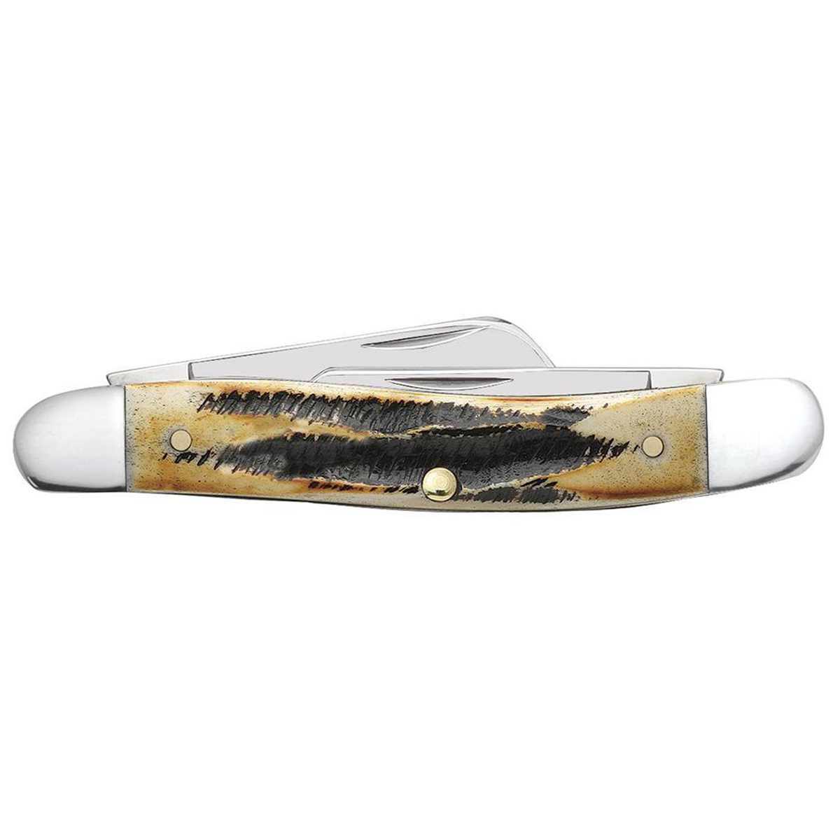 Case Bonestag Medium Stockman 2.75 inch Folding Knife - Brown Case Bonestag Medium Stockman 2.75 inch Folding Knife - Brown