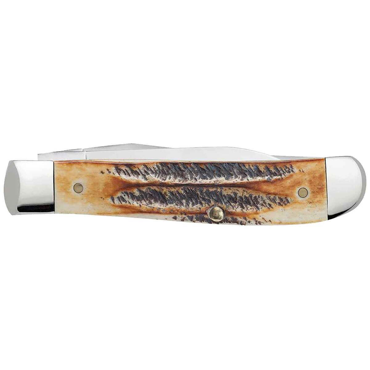 Case 6.5 Bonestag Mini Trapper 2.74 inch Folding Knife - Bonestag Case 6.5 Bonestag Mini Trapper 2.74 inch Folding Knife - Bonestag