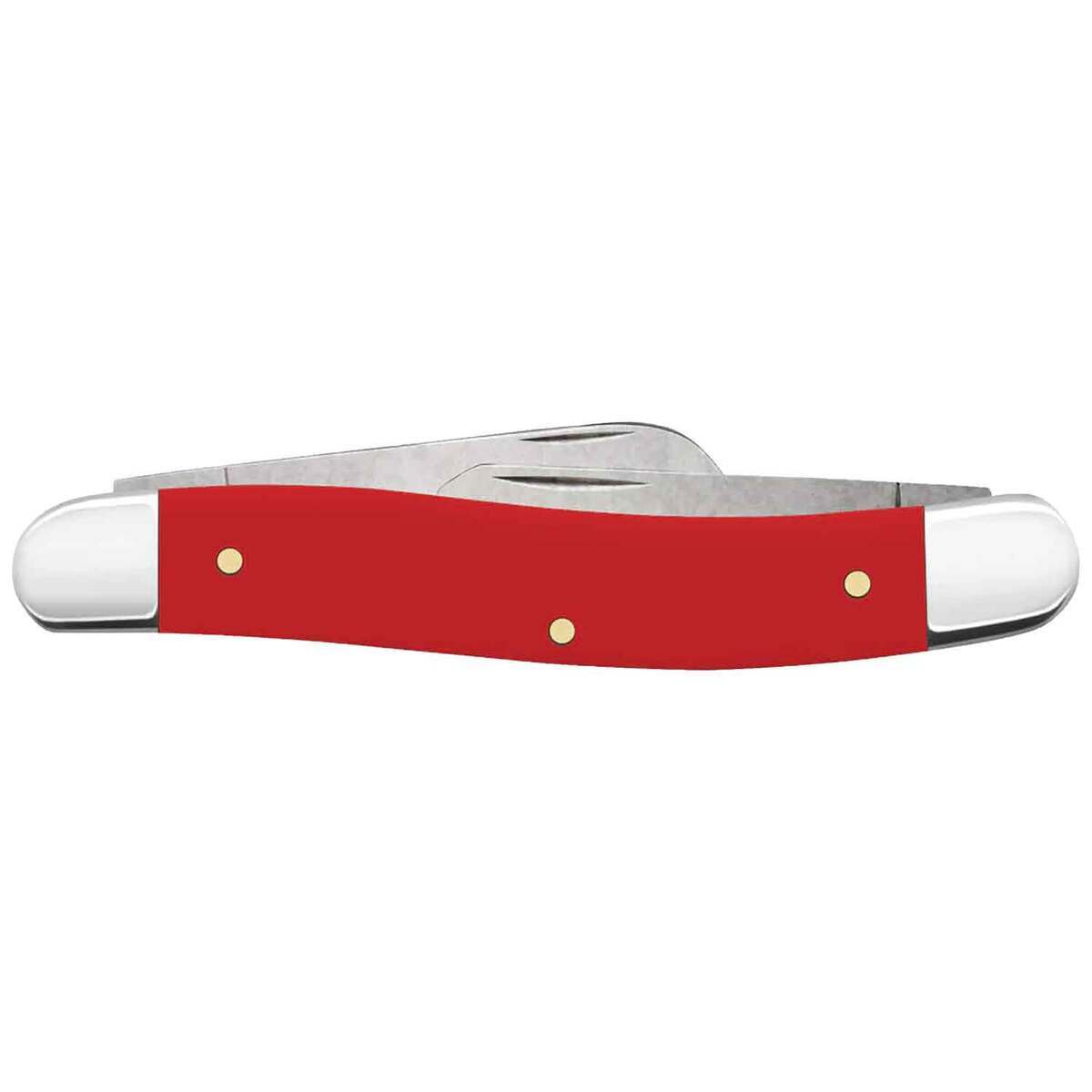 Case American Workman Medium Stockman 2.57 inch Folding Knife - Red Case American Workman Medium Stockman 2.57 inch Folding Knife - Red