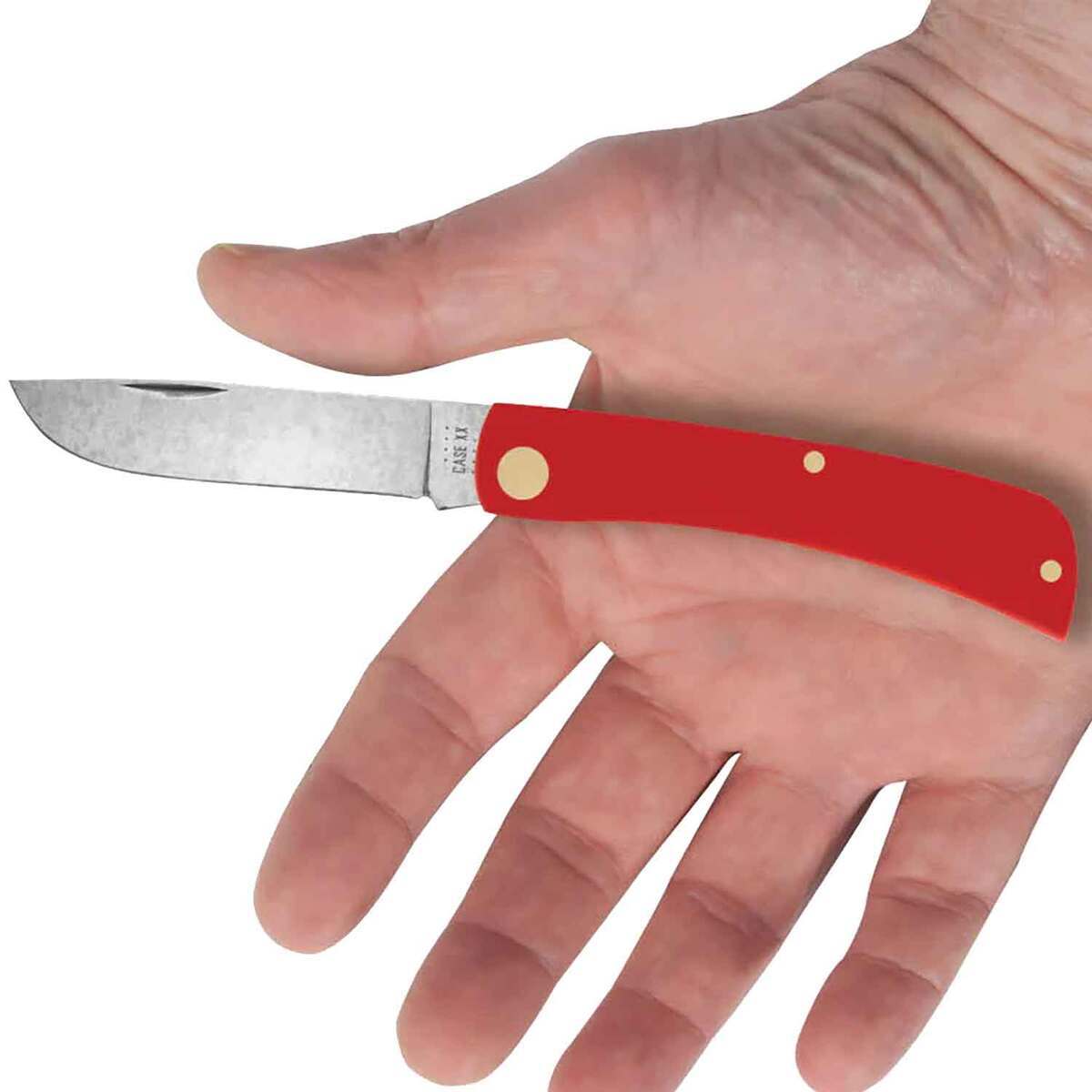 Case American Workman Sod Buster 3.7 inch Folding Knife - Red Case American Workman Sod Buster 3.7 inch Folding Knife - Red