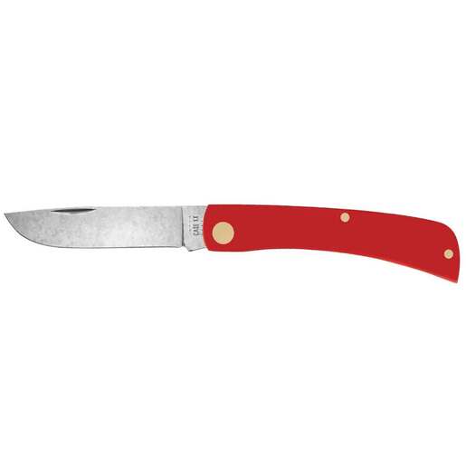 Case American Workman Sod Buster Jr 2.8 inch Folding Knife – Red