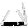Case Boy Scouts of America Medium Trapper 2.57 inch Folding Knife - Black Synthetic