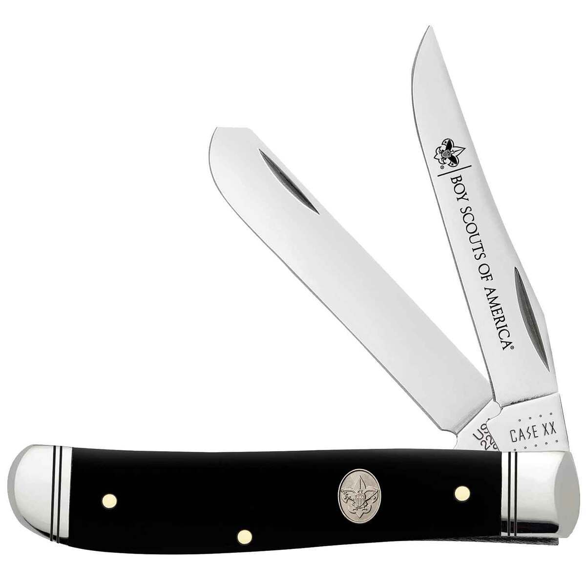 Case Boy Scouts of America Mini Trapper 2.75 inch Folding Knife - Black Synthetic Case Boy Scouts of America Mini Trapper 2.75 inch Folding Knife - Black Synthetic