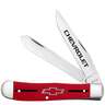 Case Chevrolet Trapper 3.27 inch Folding Knife - Red