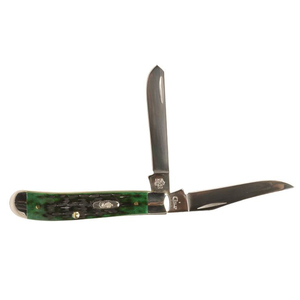 Case Green Mini Trapper Clip and Spey Knife