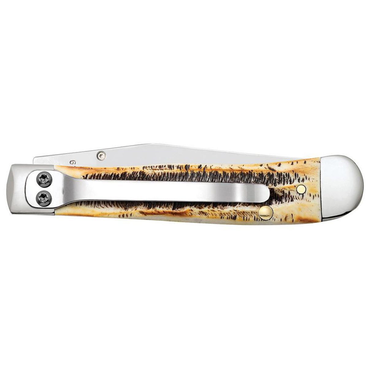 Case Kickstart Trapperlock 3.3 inch Folding Knife - Brown Case Kickstart Trapperlock 3.3 inch Folding Knife - Brown