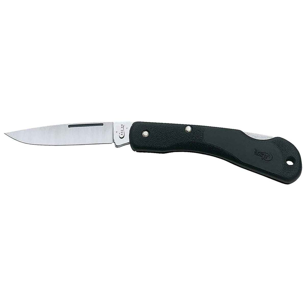 Case Lightweight Synthetic Mini Blackhorn 2.25 inch Folding Knife - Black Case Lightweight Synthetic Mini Blackhorn 2.25 inch Folding Knife - Black