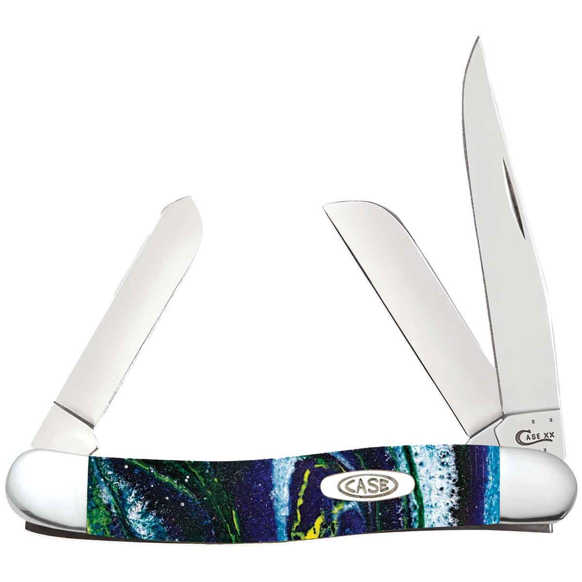 Case Mallard Medium Stockman 2.24 inch Folding Knife - Mallard Case Mallard Medium Stockman 2.24 inch Folding Knife - Mallard