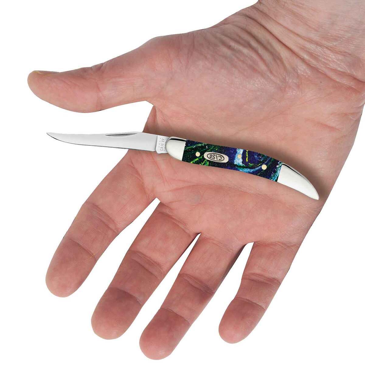 Case Mallard Small Texas Toothpick 2.25 inch Folding Knife - Mallard Case Mallard Small Texas Toothpick 2.25 inch Folding Knife - Mallard
