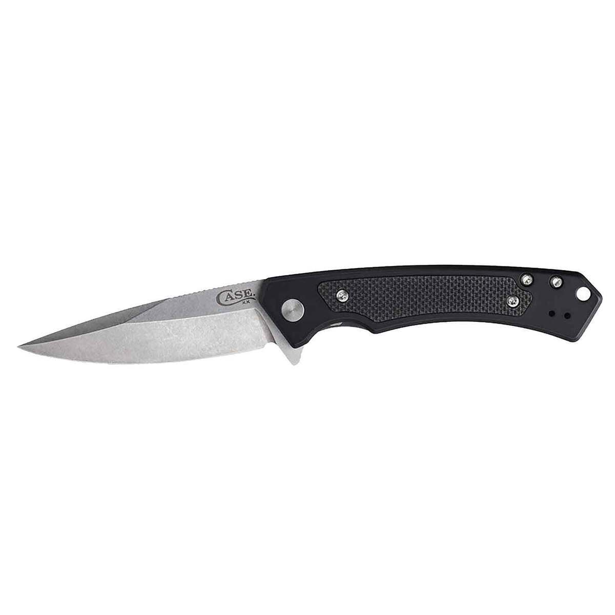 Case Marilla 3.4 inch Folding Knife - Lightweight Black Anodized Aluminum Case Marilla 3.4 inch Folding Knife - Lightweight Black Anodized Aluminum