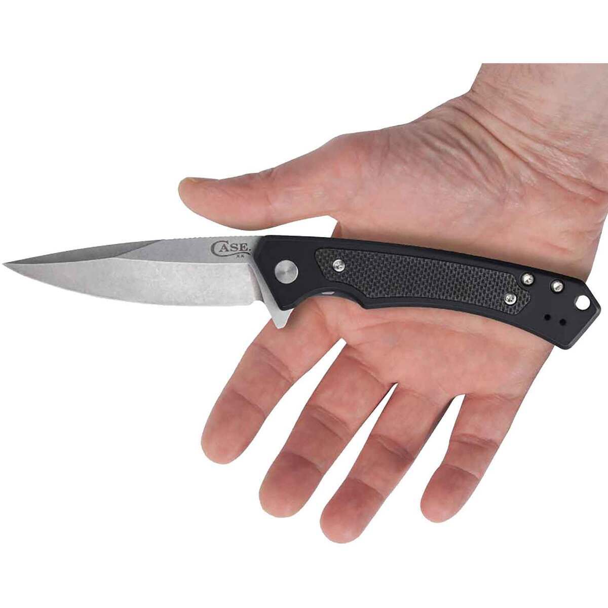 Case Marilla 3.4 inch Folding Knife - Lightweight Black Anodized Aluminum Case Marilla 3.4 inch Folding Knife - Lightweight Black Anodized Aluminum