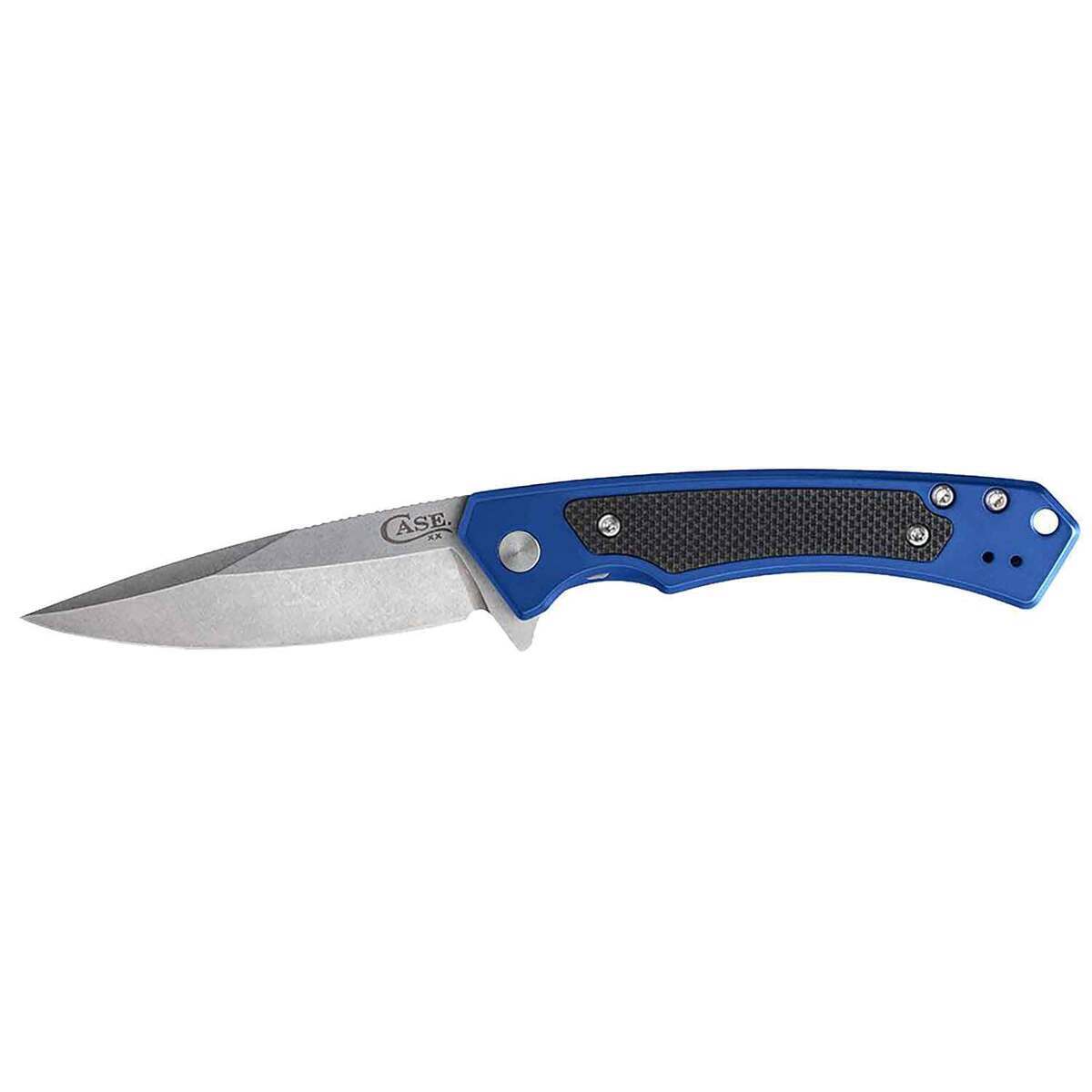 Case Marilla 3.4 inch Folding Knife - Lightweight Blue Anodized Aluminum Case Marilla 3.4 inch Folding Knife - Lightweight Blue Anodized Aluminum