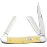 Case Medium Stockman 2.57 inch Folding Knife - Yellow