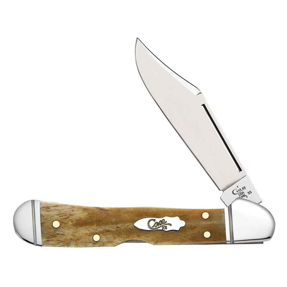 Case Mini CopperLock 2.72 inch Folding Knife - Brown Case Mini CopperLock 2.72 inch Folding Knife - Brown