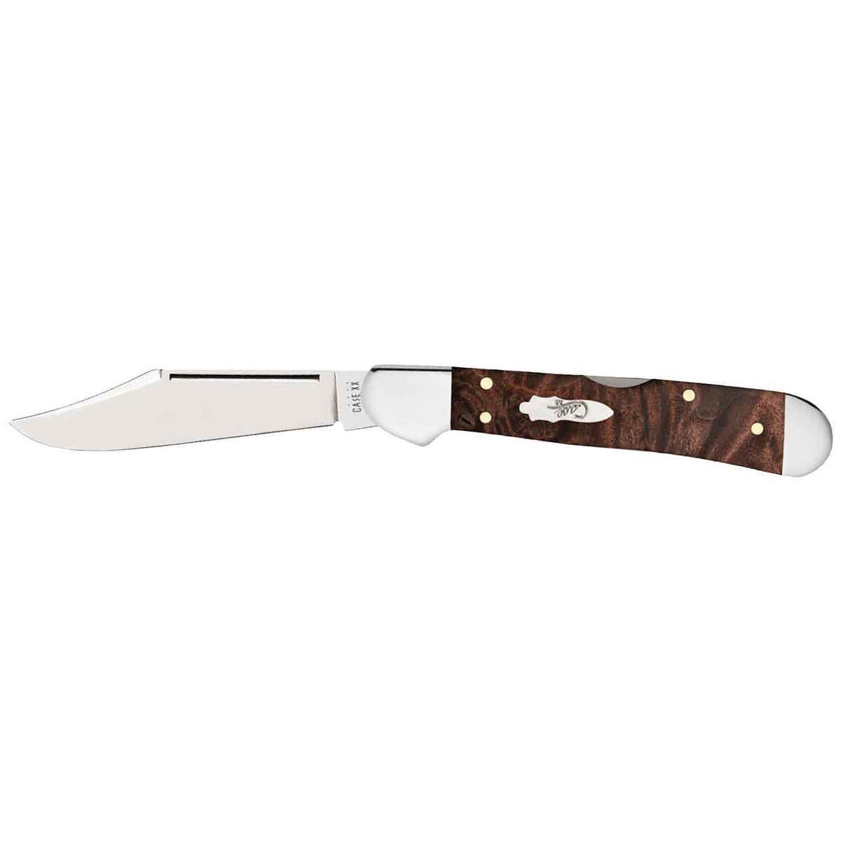 Case Mini CopperLock 2.72 inch Folding Knife - Brown Case Mini CopperLock 2.72 inch Folding Knife - Brown