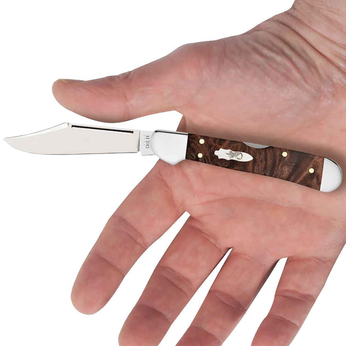 Case Mini CopperLock 2.72 inch Folding Knife - Brown Case Mini CopperLock 2.72 inch Folding Knife - Brown