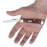 Case Mini Trapper 2.75 inch Folding Knife - Old Red Bone