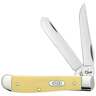 Case Mini Trapper 2.75 inch Folding Knife - Yellow