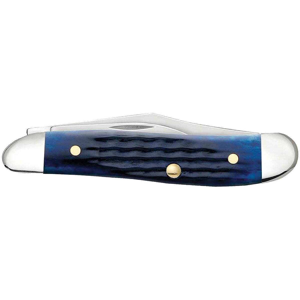 Case Peanut 2.1 inch Folding Knife - Blue Bone Case Peanut 2.1 inch Folding Knife - Blue Bone