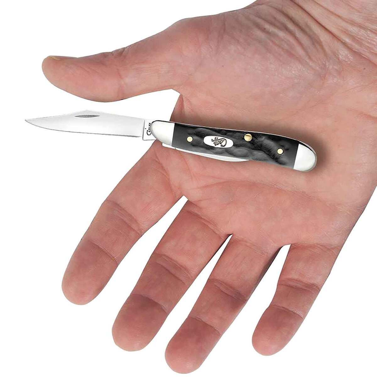 Case Peanut 2.1 inch Folding Knife - Rough Black Case Peanut 2.1 inch Folding Knife - Rough Black