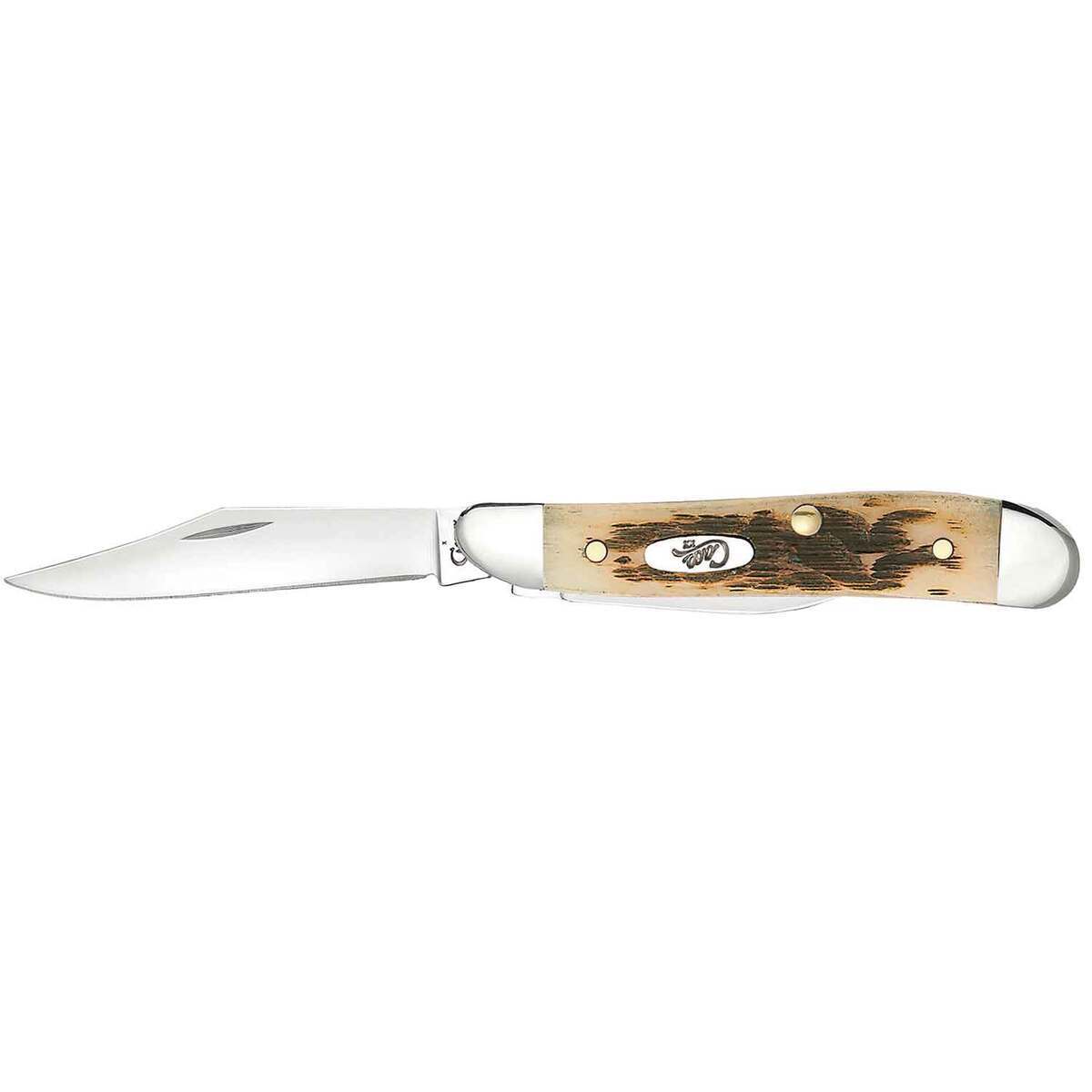 Case Peanut 2.1 inch Folding Knife - Amber Bone Case Peanut 2.1 inch Folding Knife - Amber Bone
