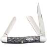 Case Pocket Worn Crandall Jig Medium Stockman 2.57 inch Folding Knife - Gray