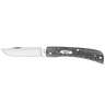 Case Pocket Worn Crandall Jig Sod Buster Jr 2.8 inch Folding Knife - Gray Bone