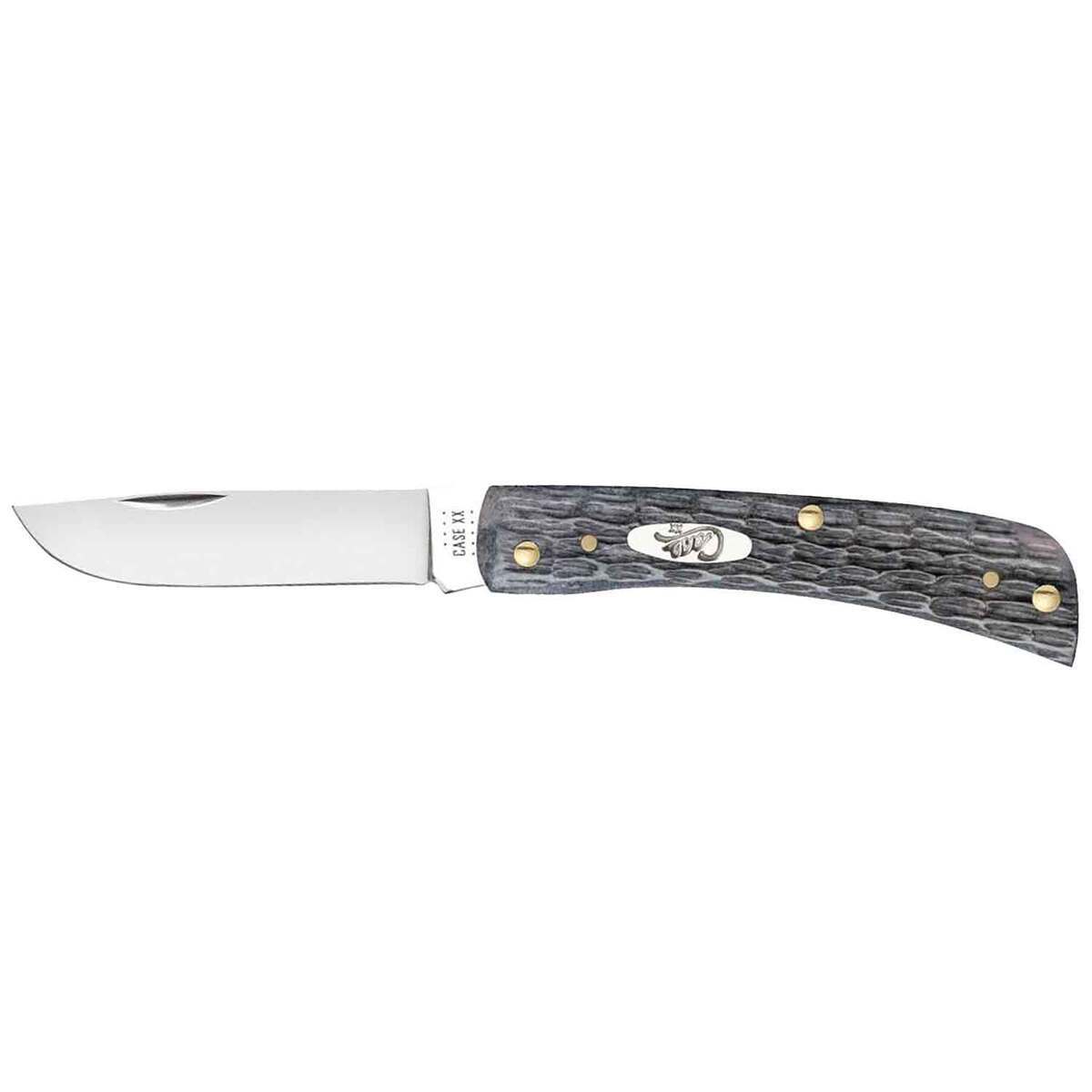 Case Pocket Worn Crandall Jig Sod Buster Jr 2.8 inch Folding Knife - Gray Bone Case Pocket Worn Crandall Jig Sod Buster Jr 2.8 inch Folding Knife - Gray Bone