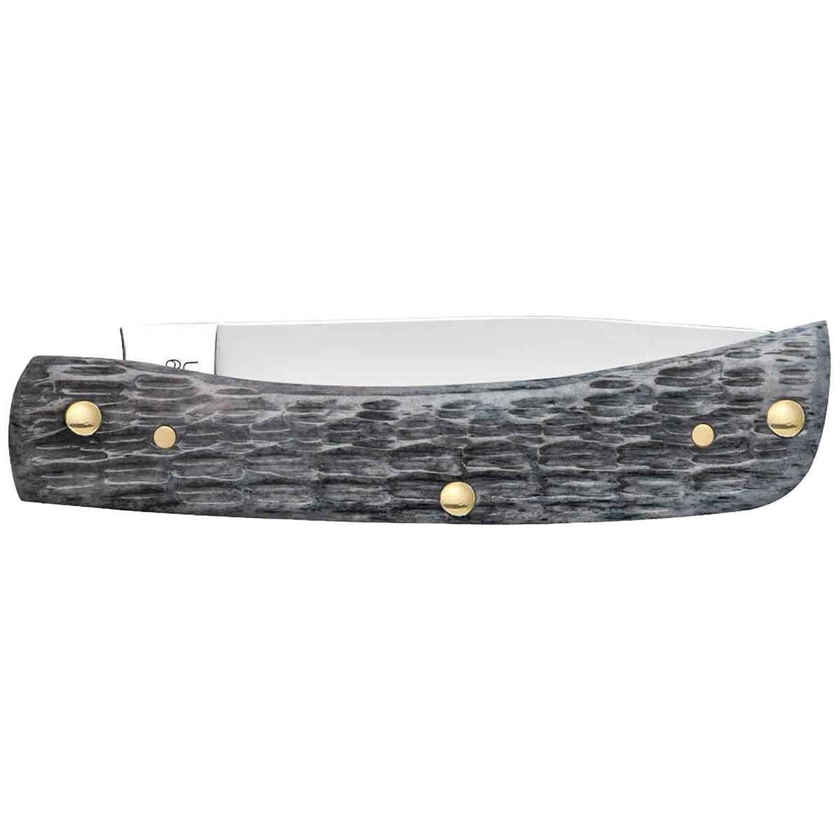 Case Pocket Worn Crandall Jig Sod Buster Jr 2.8 inch Folding Knife - Gray Bone Case Pocket Worn Crandall Jig Sod Buster Jr 2.8 inch Folding Knife - Gray Bone