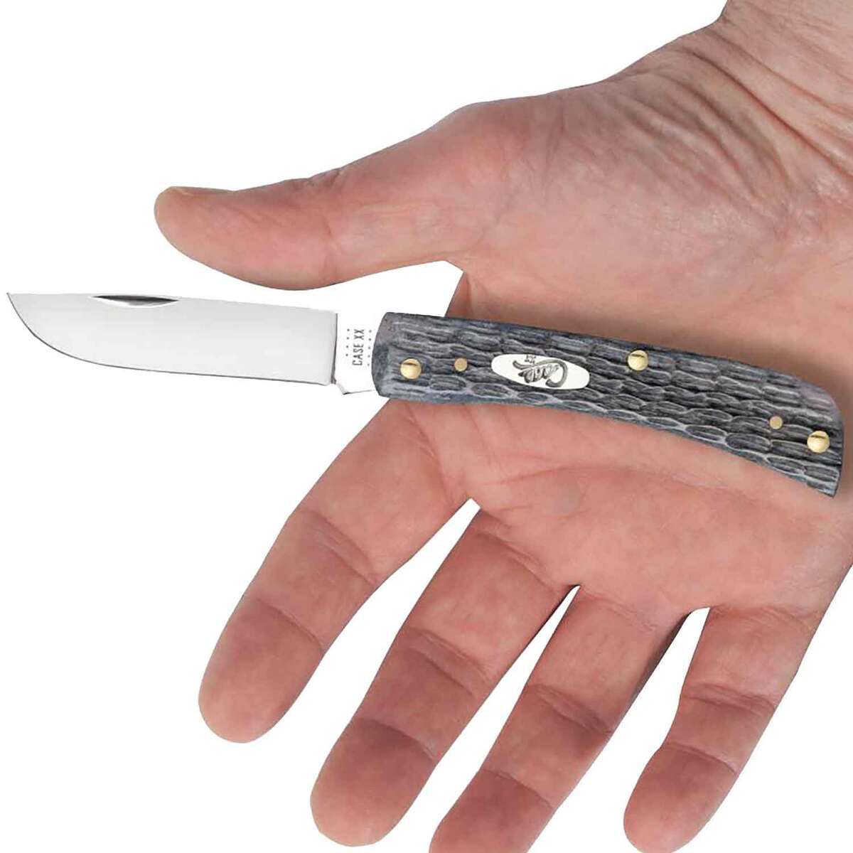 Case Pocket Worn Crandall Jig Sod Buster Jr 2.8 inch Folding Knife - Gray Bone Case Pocket Worn Crandall Jig Sod Buster Jr 2.8 inch Folding Knife - Gray Bone