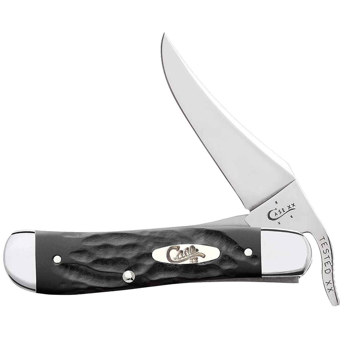 Case RussLock 2.7 inch Folding Knife - Rough Black Case RussLock 2.7 inch Folding Knife - Rough Black