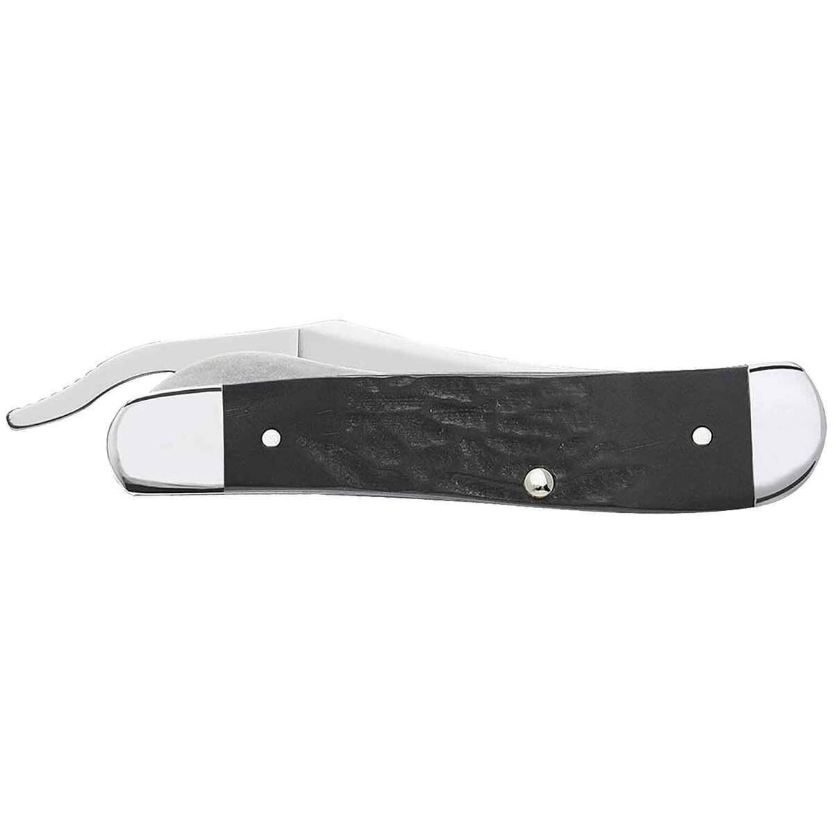Case RussLock 2.7 inch Folding Knife - Rough Black Case RussLock 2.7 inch Folding Knife - Rough Black