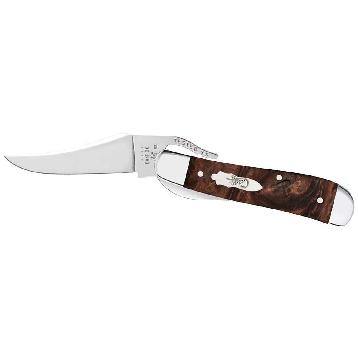 Case RussLock 2.7 inch Folding Knife - Brown Case RussLock 2.7 inch Folding Knife - Brown
