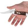 Case RussLock 2.7 inch Folding Knife - Brown